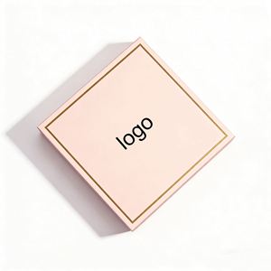Factory Direct Customizable Free Design White Gray Board <b>Gift</b> <b>Box</b> With Ribbon Elegant Ideal for Jewelry Packaging - Product Image 2