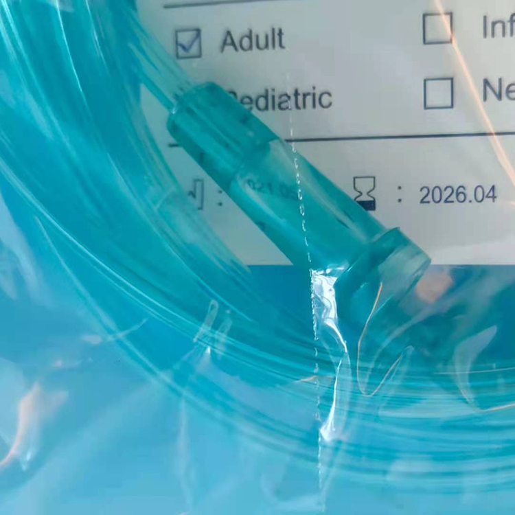 Tubo de oxígeno nasal estéril desechable médico tubo de oxígeno 1m3