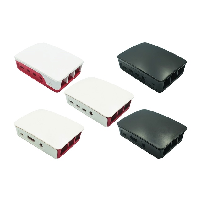 Merrillchip Raspberry PI 3B 4B New Case Red and White 3Gen Box in Stock