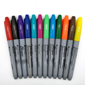 Stylos marqueurs pour tatouage à base d'huile, 12 couleurs, séchage rapide, marqueur de contour pour l'art corporel, fournitures pour les salons de tatouage - Product Image 5