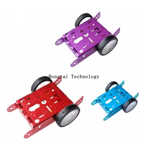 โมเดลรถ<span class=keywords><strong>2</strong></span>ล้อระบบ DIY โมดูล A30อลูมิเนียมอัลลอยด์หุ่นยนต์รถยนต์อัจฉริยะตัวถังโลหะผสม - Product Image 4