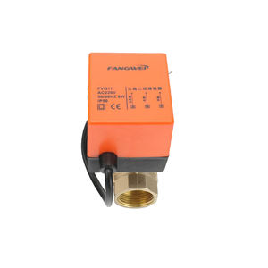 Válvula de bola eléctrica SDPSI AC 220V Válvulas de interruptor bidireccional alimentadas por solenoide de 2 controles de 3 cables para agua - Product Image 4