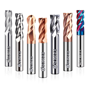 Songqi HRC 45-60 CNC phay Cutter Tungsten rắn Carbide mặt phẳng vuông <span class=keywords><strong>End</strong></span> <span class=keywords><strong>Mills</strong></span> - Product Image 1