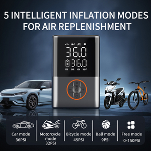 Factory Price Portable Wireless Air Pump Mini Handheld Compressor Digital Tyre <b>Car</b> Tire 150psi 8015 <b>Car</b> 8015 8015 8015 - Product Image 2