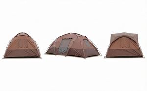 6-8 People Oxford One Bedroom Four-Season Outdoor Camping <b>Tent</b> Rainproof Portable Folding Hiking Equipment - Product Image 2
