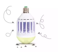 Lámpara LED para Exteriores, Mata Insectos y Mosquitos, con Material ABS, Baterías Recargables y Estado Sólido