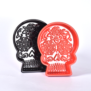 Stoviglie serie zucche decorazione apparizione ceramica prezzo di fabbrica all'ingrosso set di stoviglie di Halloween festa moderna irregolare - Product Image 3