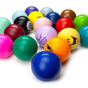 ของขวัญส่งเสริมการขายจากผู้ผลิต ลูกบอลบีบคลายเครียด โฟม PU สีสันตามสั่ง พิมพ์โลโก้ได้ - Product Image 6