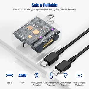 Pd 25W 45W สาย <span class=keywords><strong>USB</strong></span> <span class=keywords><strong>C</strong></span> สำหรับ <span class=keywords><strong>Samsung</strong></span> Galaxy S20 S21 S22 S24 S23 S25Ultra Note 20 <span class=keywords><strong>A53</strong></span> A54สายชาร์จ <span class=keywords><strong>USB</strong></span> Type <span class=keywords><strong>C</strong></span> เร็วสุด - Product Image 3