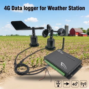 Anemómetro 4G Modbus GPRS Gsm con Monitoreo Remoto en Tiempo Real, Sensor de Velocidad del Viento, Instrumentos de Medición de Velocidad del Viento, Registrador de Datos del Viento - Product Image 1