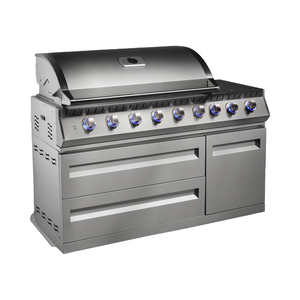 מודרני מפואר גריל גז מקורה מודרני מבערי נירוסטה עבור ציוד <span class=keywords><strong>bbq</strong></span> מטבח חיצוני בישול מכונה גדולה - Product Image 2