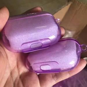 Funda de TPU con purpurina fluorescente estilo dibujos animados, a prueba de golpes, profesional, inalámbrica, para auriculares - Product Image 2