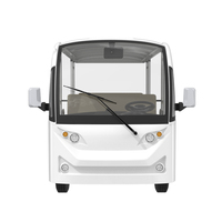 Bus électrique de tourisme à 14 places, éco-responsable, homologué CE, à toit ouvert, moteur AC 72V 7,5 kW