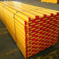 Matériau de construction de qualité supérieure dalle de table coffrage de construction d'étaiement mural poutres en bois jaune H20 pour coffrage