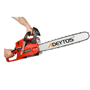 5200 नई Bestselling लकड़ी काटने Chainsaw 2200W 2-स्ट्रोक पेट्रोल Chainsaw चीनी Chainsaw