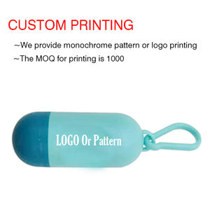 Dispensador de Bolsas para Excremento de Perro, en Forma de Pastilla, con Opciones Multicolores, Impresión Personalizada, Estuche de Plástico para Bolsas de Desechos - Product Image 4