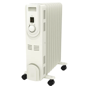 Radiateur électrique à bain d'huile de nouvelle conception 1500W 2000W 2500W, design moderne, à poser au sol, garantie 5 ans pour usage domestique - Product Image 1
