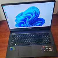 Ordinateur portable de jeu MSI GE77HX Raider, processeur I7-12800HX, carte graphique RTX 3070 Ti (8 Go), 16 Go de DDR5, SSD 1 To, écran 17,3 pouces 2K à taux de rafraîchissement élevé
