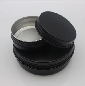 Lata de aluminio con impresión de colores, oro rosa/Rosa/negro mate, 50g/150g, lata de vela de aluminio, latas de metal rosa, pulido de zapatos redondo - Product Image 2