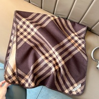 2025 nouveau Plaid hiver ethnique châle pour femmes chaud Western cou écharpe Imitation cachemire laine Cachemire Pashmina en Polyester