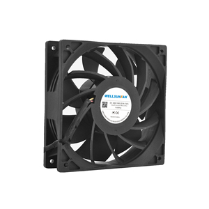 Ventola Silenziosa WELLSUNFAN per PC Gaming e Server 140x140x38mm, Alto Flusso d'Aria, Cuscinetto a Sfera, Lunga Durata, Dissipatore in Plastica per Alimentatore - Product Image 2