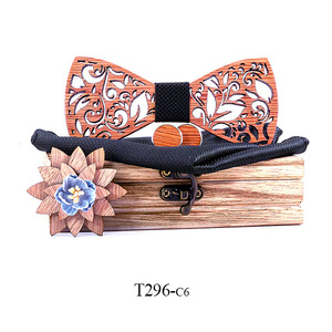 <span class=keywords><strong>Noeud</strong></span> papillon en <span class=keywords><strong>bois</strong></span> de haute qualité avec ensemble de broches pour hommes Noeuds papillon en <span class=keywords><strong>bois</strong></span> pour hommes pour cadeau de mariage - Product Image 5