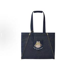 Labubu Spring Wild at Home Series Delantal Modelado Denim Shoulder Bag Blue pop Market <span class=keywords><strong>Sorpresa</strong></span> Regalo - Product Image 1
