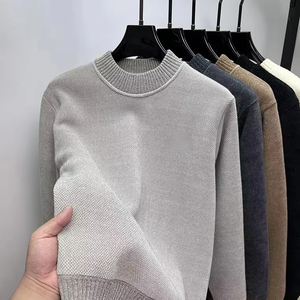 Suéter de Hombre de Alta Gama Europeo, Estilo Cálido y Moderno para Otoño e Invierno 2026, Personalizable - Product Image 1