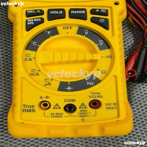 Multimètre Fluke AMPROBE HD160C, valeur vraie effective, prend en charge 1500V DC, 1000V AC - Product Image 2