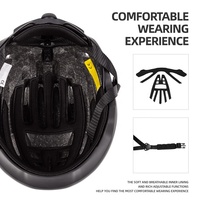 Casque de vélo d'équitation OEM City Urban Custom Cycling Casque de vélo Protection Sécurité Casque de vélo de montagne pour adulte