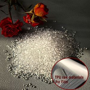 วัสดุ TPU เทอร์โมพลาสติกโพลียูรีเทน เรซิน TPU สำหรับฟิล์ม ความใสสูง เม็ด TPU ที่มีความยืดหยุ่นสูง - Product Image 3