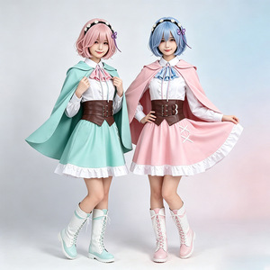 Disfraz de Cosplay de Star's Edge Re:Zero Ram Rem, Conjunto de Ropa de Anime - Product Image 1