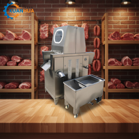 Machine d'injection automatique industrielle de viande à moteur multi-aiguilles pour l'injection de marinade aromatisée pour la viande de poulet, de bœuf et de fruits de mer (pour la m'oléfaction)