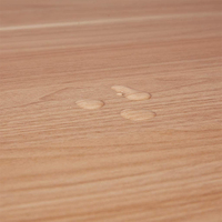 Table à manger ronde rotative avec plateau en bois et rangement
