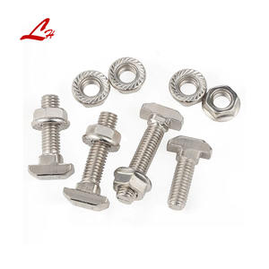 Pernos en <span class=keywords><strong>T</strong></span> de acero inoxidable Pernos de martillo de cabeza en forma de <span class=keywords><strong>T</strong></span> Tipo de acero Pernos de tornillo de rosca de tornillo de inventario de punto de A4-80 de 30 cm - Product Image 6