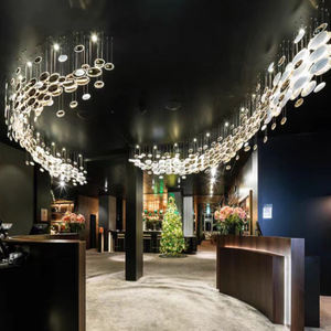 Lustre en forme de coquille lumineuse, lumières décoratives pour centre commercial, <span class=keywords><strong>plafonnier</strong></span> en forme de galet, motif œufs de <span class=keywords><strong>dinosaure</strong></span>, lampe suspendue - Product Image 6