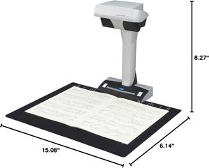 เครื่องสแกนเอกสารแบบเหนือศีรษะ ScanSnap <span class=keywords><strong>SV600</strong></span> พร้อมพอร์ต USB รับประกัน 10 ปี สีดำ - Product Image 6