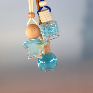 Diffusore di <span class=keywords><strong>Profumo</strong></span> per Auto in Bottiglia di Vetro Personalizzata, Deodorante per Auto con Oli Essenziali, Bottiglie Profumate da Appendere - Product Image 5