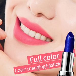 <span class=keywords><strong>Rouge</strong></span> à lèvres magique changeant de couleur bleu, <span class=keywords><strong>PH</strong></span> et température, longue tenue, imperméable, anti-adhésif, hydratant pour femmes - Product Image 3