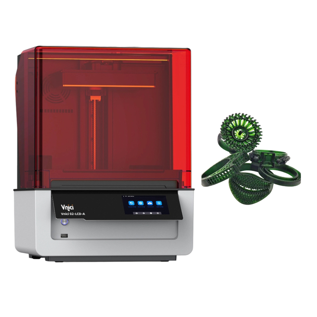 LCD High Precision Desktop Printer Light Curing Dental 3D Printer