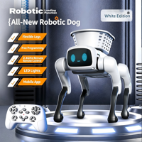 Intelligenter Bionischer Roboterhund Neues Elektrisches Ferngesteuertes Roboter-Spielzeug KI-Programmierbares Roboter-Haustier