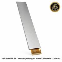 Module TFT à écran allongé de 7,84 pouces pour rétroviseur Cadillac, rétrofit, affichage HD 400x1280, rétroéclairage LED, 40 broches, tactile intégré