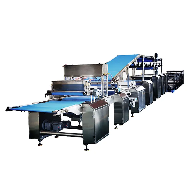 चीन पूर्ण स्वचालित छोटे पैमाने पर उद्योग bisciut प्रसंस्करण मशीनरी/बिस्किट और कुकीज़ बनाने की मशीन