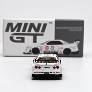 Modèle de voiture miniature professionnel Minigt Diecast 1:64 ER34 Liberty Walk <span class=keywords><strong>GTR</strong></span> 1059 en métal durable de haute qualité, modèle de voiture RC de qualité professionnelle - Product Image 6