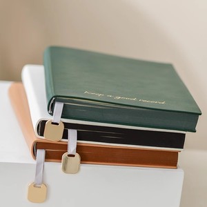 Kişiselleştirilmiş özelleştirilebilir kurumsal Logo renk kenar günlük defteri regle kağıt Softcover deri not defteri özel logolar - Product Image 3