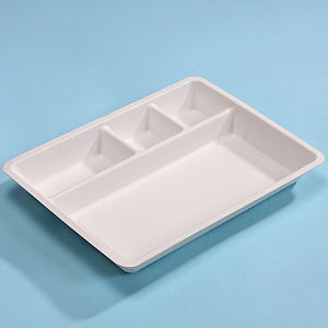 Dapat disesuaikan ramah lingkungan sekali pakai tebu Bagasse mangkuk ginjal medis rumah sakit menggunakan piring makanan - Product Image 6