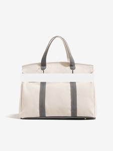Bolsa de Mano de Lona Impermeable de Alta Gama, Ecológica, de Gran Capacidad, Estilo Marinero, para Viajes, Trabajo, <span class=keywords><strong>Moda</strong></span>, para Mujer - Product Image 3
