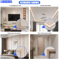 Bandes de chant en alliage d'aluminium U18 du fabricant Dafuxin Respectueux de l'environnement Résistant à l'eau Design moderne Durable en forme de U Facile