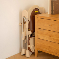 Chaise haute pour bébé à un bouton, pliable, réglable, facile à utiliser pour la cuisine