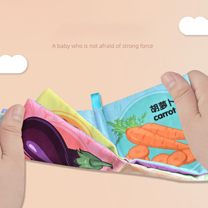 หนังสือผ้าดนตรีเสริม<span class=keywords><strong>พัฒนาการ</strong></span>ทางปัญญาสำหรับเด็ก ลายการ์ตูน สำหรับเด็กอายุ 0-<span class=keywords><strong>4</strong></span> ปี ทำจากวัสดุโพลีเอสเตอร์ - Product Image 4